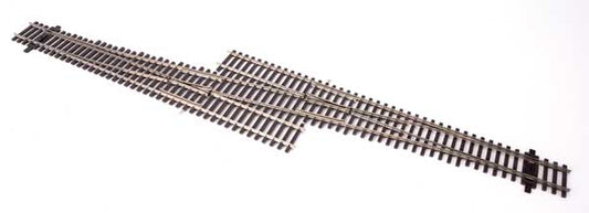 Walthers Track 948-83075 HO Scale Code 83 Nickel DCC #6 Single Crossover - Left