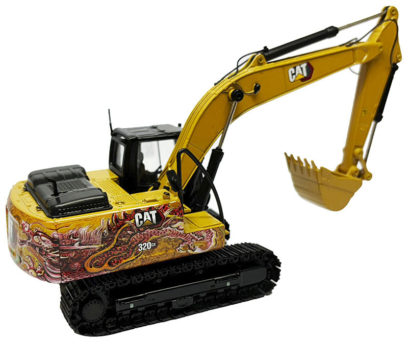 Diecast Masters 85674L 1/50 Caterpillar 320 GX Hydraulic Excavator