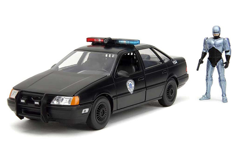 Jada Toys 33743 1/24 Scale Police - 1986 Ford Taurus Police Interceptor