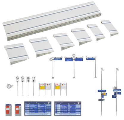Faller 120100 HO Scale Modern Platform for Marklin C-Track Kit