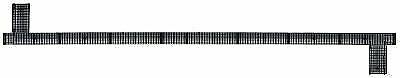 Kadee 2012 HO Scale 50' Apex Running Board -- Black
