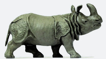 Preiser 29501 HO Scale Animal Indian Rhinoceros #1