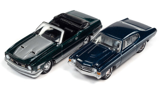 Johnny Lightning JLSP242-B 1/64 Scale Class Of 1972 Twin Pack