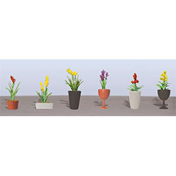 JTT Scenery 95567 Ho Flower Plants Potted #2