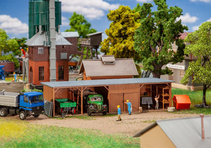 Faller 120096 HO Scale Wooden Store Shed Model Kit