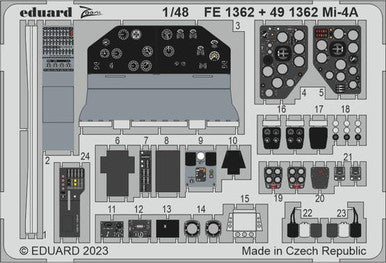 Eduard FE1362 1/48 Mi-4A - Trumpeter