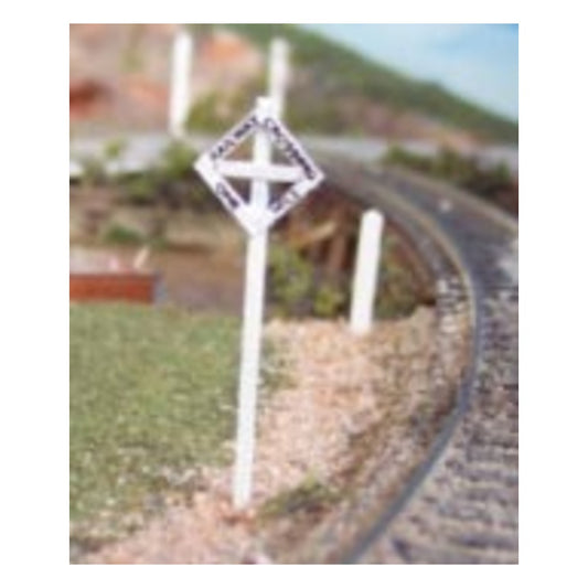 Osborn Models 3054 N Railway Crossing Sign