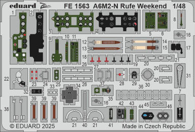 Eduard FE1563 1/48 Rufe Weekend Zoom Set for EDUARD Zoom Photo Etch