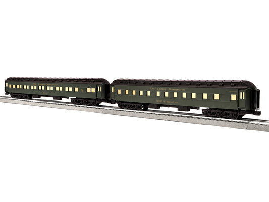Lionel 6-2427020 O Gauge George Washington 18" Passenger Car 2-Pack B