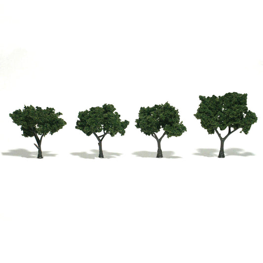 Woodland Scenics TR1504 All Scale Medium Green - 4/pkg