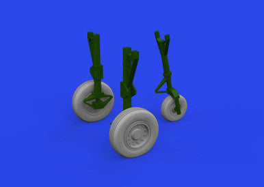 Eduard 6481019 1/48 A-10C Wheels Brassin for GREAT WALL HOBBY