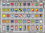 Eduard 53178 1/350 International Marine Signal Flags Steel
