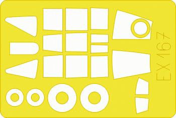 Eduard EX167 1/48 Mask F-84G for Tamiya Canopy Mask Set