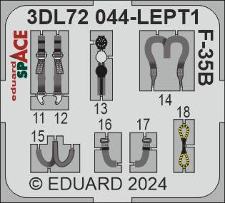 Eduard 3DL72044 1/72 F-35B Space for TAMIYA
