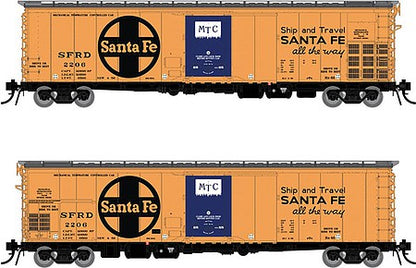 Rapido Trains 156008 HO Scale Sf Rr-60 Reef Sf Al 4-Pack