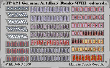Eduard TP521 1/35 German Artillery Ranks WWII
