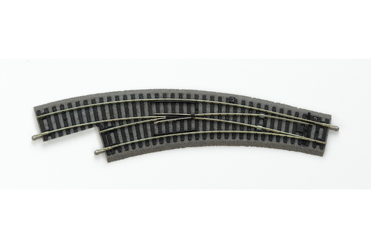 Piko 55422 HO Scale Roadbed Left Curved Switch BWL R2/R3