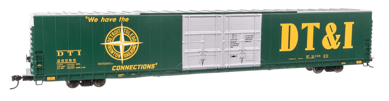 Walthers Proto 102116 HO Scale 86' Pullman-Standard Double-Door Hi-Cube Boxcar -