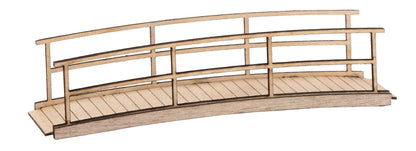 Faller 180301 HO Scale Small Wooden Bridge Laser-Cut Kit