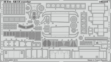 Eduard 48845 1/48 Exterior for KTY Photo Etch Detail Set
