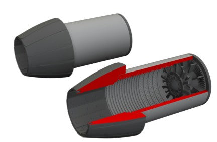 Eduard 648797 1/48 Aircraft- F/A18E/F Exhaust Nozzles for MGK (Resin)