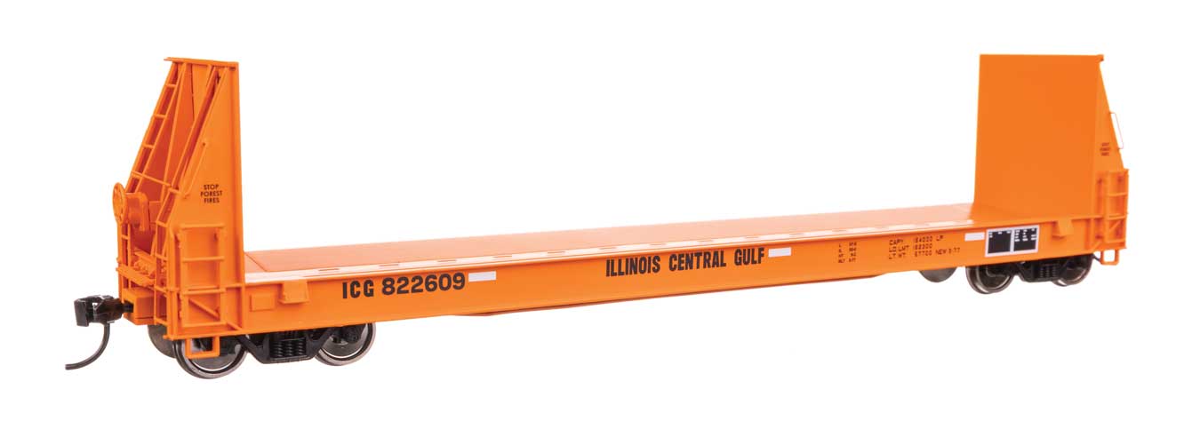 Walthers Proto 104523 HO Scale 50' Sieco Pulpwood Flatcar - Ready to Run -- Illi