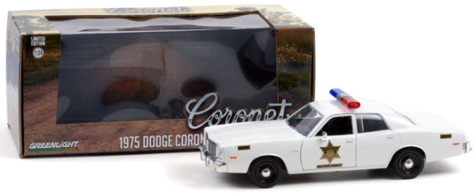 Greenlight 84104 1/24 1975 Dodge Coronet Hazzard Sheriff