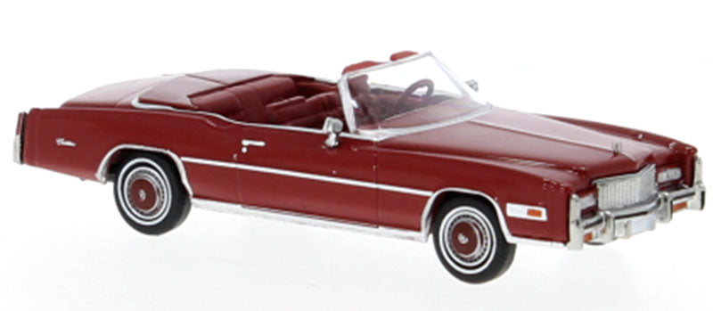 Brekina 19758 1/87 1976 Cadillac Eldorado Green Diecast Replica