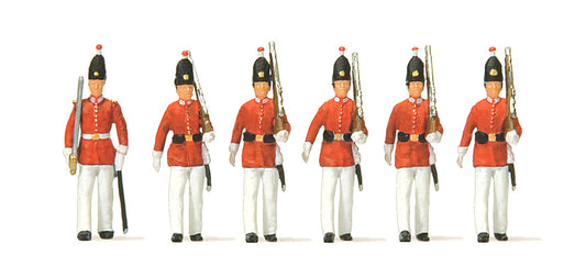 Preiser 24641 HO Scale Carnival King's Guard Figure Set