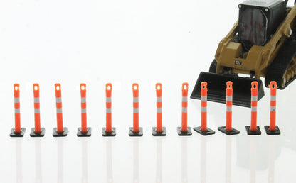 3D To Scale 64-108-OR 1/64 Lane Delineation Markers, 12 Pack