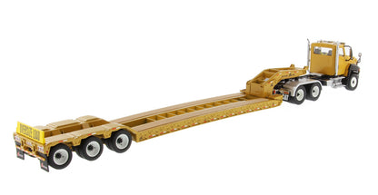 Diecast Masters 85503C 1/50 Cat CT660 Day Cab, Lowboy Trailer