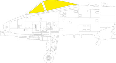 Eduard EX1100 1/48 A-10A TFace MASK for GREAT WALL HOBBY Kit