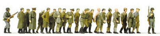 Preiser 16577 HO Scale Military - Former German Army WWII - Unpainted