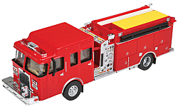 Walthers SceneMaster 949-13800 HO Heavy-Duty Fire Engine Red