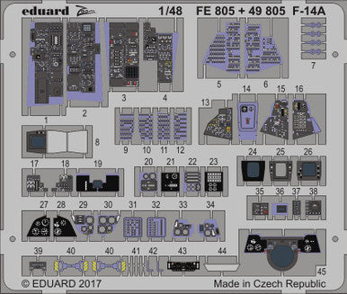 Eduard FE805 F-14A