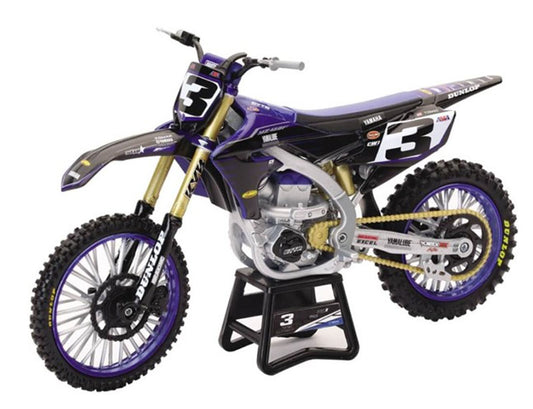 New Ray 58323 1/12 Scale Yamaha Factory Team Yz450F Dirt Bike