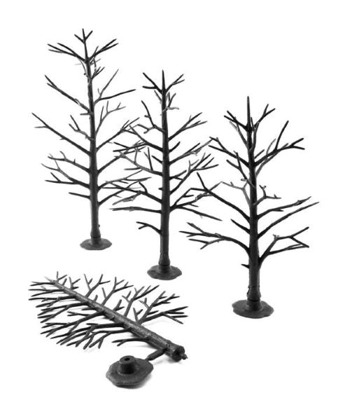 Woodland Scenics 1123 Plastic Tree Armatures 5" - 7" Deciduous (12)