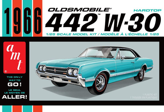 AMT Models 1432 1/25 1966 Oldsmobile 442 W30 Hardtop