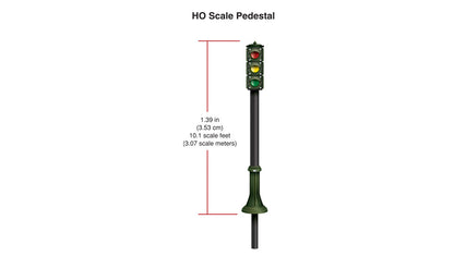 Woodland Scenics JP5651 HO Scale Pedestal Traffic Lights