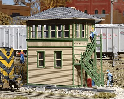 Walthers Cornerstone 933-3071 HO Scale Interlocking Tower -- Kit