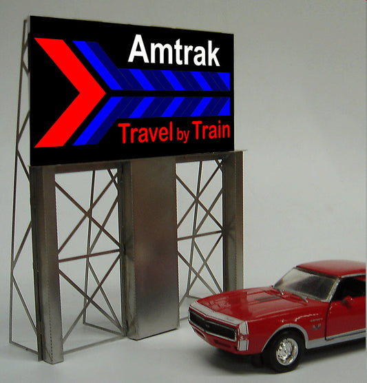 Miller Engineering 8281 O/HO Scale Amtrak Billboard