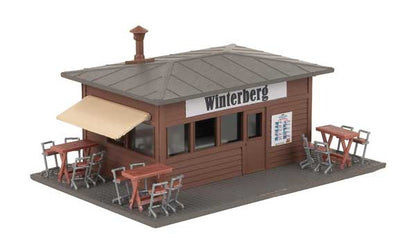 Faller 134004 HO Scale Chairlift/Ski Lift -- Kit - 24 Chairs, Ticket Kiosk, 4 Ch