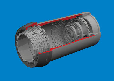 Eduard 6481141 1/48 Jaguar GR.1 Exhaust Nozzles PRINT