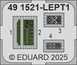Eduard 491521 1/48 (Mitsubishi) Upgrade Set Photo Etched Set for