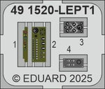 Eduard 491520 1/48 (Nakajima) Upgrade Set Photo Etched Set for EDUARD