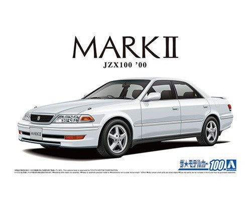 Aoshima 62203 1/24 2000 Toyota JZX100 Mark II Tourer V 4-Door Car