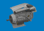 Eduard 672402 1/72 Bf 109G-10 Erla Engine PRINT Brassin for EDUARD