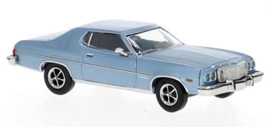 Brekina 19730 1/87 1976 Ford Gran Torino Red Plastic Car