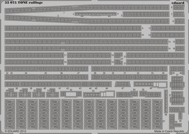 Eduard 53075 1/350 Tone Railings for TAM
