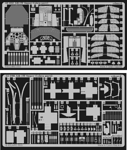 Eduard 32090 1/35 Aircraft- AH1W Interior for ACY